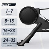 Гребной тренажер UNIX Fit Air (10.1 TFT) магнитный / Magnetic Rower-1100 PRO