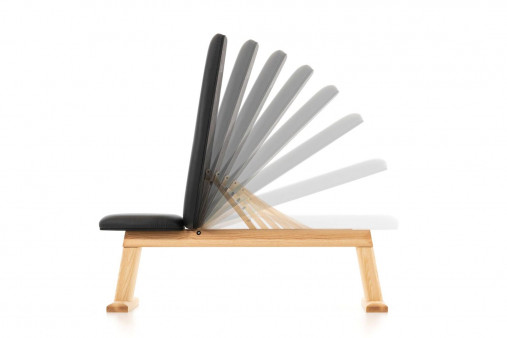 Скамья для жима NOHrD WeightBench (дуб, натуральная кожа) арт. 25424