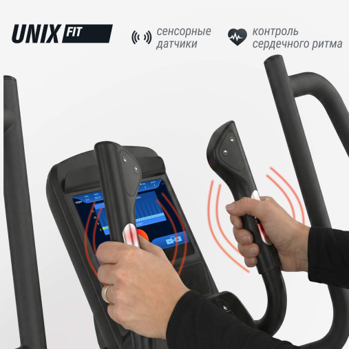 Эллиптический тренажер UNIX Fit E-1100 (10,1" TFT) PRO Эллиптический тренажер UNIX Fit E-1100 (10,1" TFT) PRO