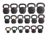 Гиря чугунная с цветным кольцом 8 кг (модель: К-3) VictoryFit VF-KCR080