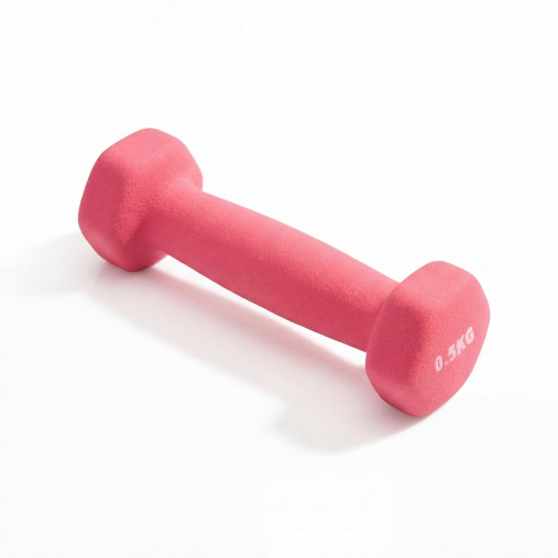 Гантель гексагональная неопрен 0,5 кг (2 штуки) VictoryFit VF-DHN005-2