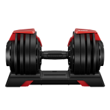 Пара регулируемых гантелей HYFIT SINGLE 24 кг на стойке