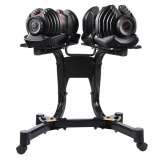 Пара регулируемых гантелей HYFIT CLASSIC 24 кг на стойке