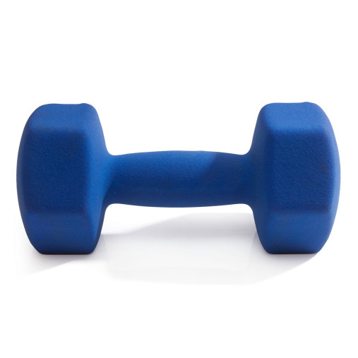 Гантель неразборная гексагональная неопрен 8 кг (2 штуки) VictoryFit VF-DHN080-2