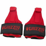 Ремни для тяги GRIZZLY Fitness Power Claws Lifting Hooks черный