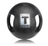 Медицинский мяч с рукоятками 12LB / 5.4 кг (черный) Body-Solid BSTDMB12