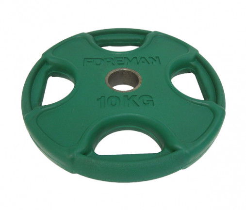 Обрезиненный диск FOREMAN FMPRR-10KGGN (10 кг) Обрезиненный диск FOREMAN FMPRR-10KGGN (10 кг)