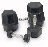 Гантели обрезиненные Body-Solid SDR17.5 (2х17.5 кг) 