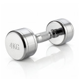 Гантель хром 4 кг (2 штуки) VictoryFit VF-CR040-2