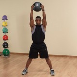 Медицинский мяч с рукоятками 18LB / 8.15 кг (черный) Body-Solid BSTDMB18