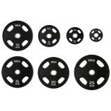 Набор олимпийских дисков 51 мм BRONZE GYM 1,25-25 кг (157,5 кг) с хватами Набор олимпийских дисков 51 мм BRONZE GYM 1,25-25 кг (157,5 кг) с хватами