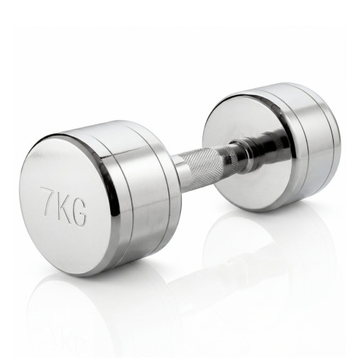 Гантель хром 7 кг (2 штуки) VictoryFit VF-CR070-2