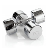 Гантель хром 7 кг (2 штуки) VictoryFit VF-CR070-2