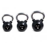 Гиря обрезиненная с хромированной рукояткой, AeroFit, 6 кг. Гиря обрезиненная с хромированной рукояткой, AeroFit, 6 кг.