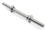 Гриф для гантелей 25 мм. Длина 400 мм. прямой (под гайку) VictoryFit VF-S2540-B2