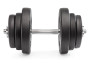 Гриф для гантелей 25 мм. Длина 400 мм. прямой (под гайку) VictoryFit VF-S2540-B2