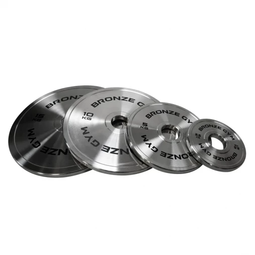 Диск олимпийский BRONZE GYM стальной 10 кг хромированный 51мм