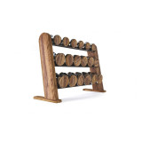 NOHrD DumbBells Набор гантелей со стойкой (Орех)
