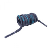 Канат LIVEPRO Covered Battle Rope 3,8 см х 15 м, черный/синий