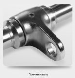 Рукоятка для тяги, изогнутая 122 см BRONZE GYM BGH20