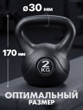 Гиря пластиковая 2 кг VictoryFit VF-KP020