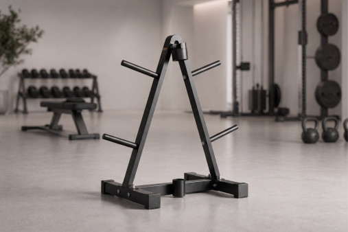 Стойка треугольная для дисков (26 мм.) VictoryFit VF-D4014 Стойка треугольная для дисков (26 мм.) VictoryFit VF-D4014