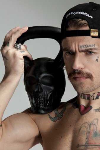 Гиря с характером "Демон" 24 кг Heavy Metal