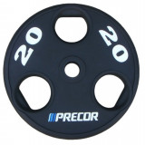 Precor FM\UPP Олимпийский диск в уретане с логотипом 20 кг 