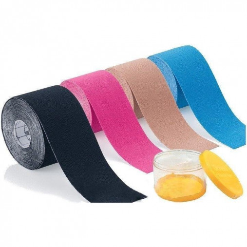 Кинезио-тейп Dittmann D-Tape Kinesiologie длина 5 м, ширина 5 см, бирюзовый