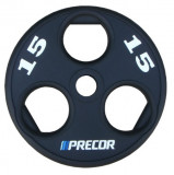 Precor FM\UPP Олимпийский диск в уретане с логотипом 15 кг  