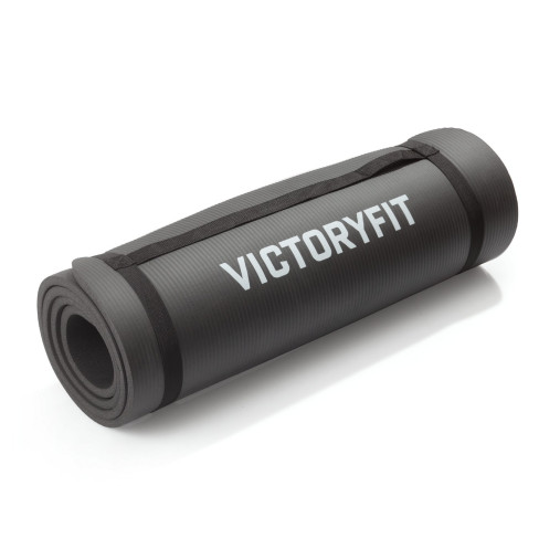 Коврик для йоги и фитнеса 1,0 см VictoryFit VF-YM100_black