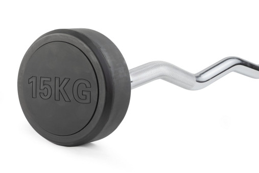 Штанга неразборная обрезиненная 15 кг. Изогнутый гриф VictoryFit VF-DX5150 Штанга неразборная обрезиненная 15 кг. Изогнутый гриф VictoryFit VF-DX5150