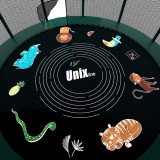 Батут UNIX line SUPREME GAME 16 ft (blue) + Basketball