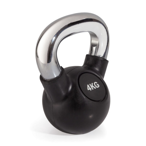 Гиря с резиновым покрытием 4 кг (модель: К-6) VictoryFit VF-KRU040