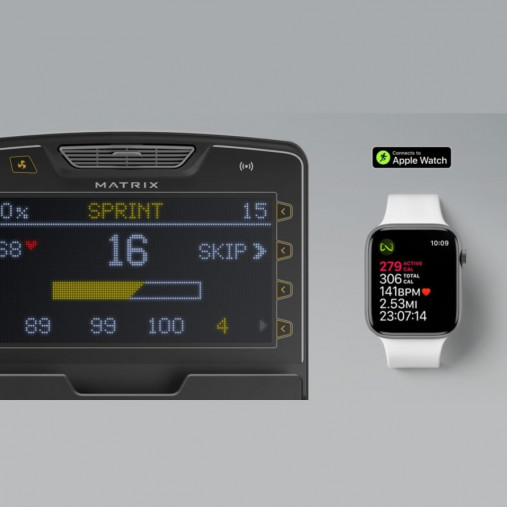 Вертикальный велотренажер Matrix Lifestyle. Консоль Premium LED Вертикальный велотренажер Matrix Lifestyle. Консоль Premium LED