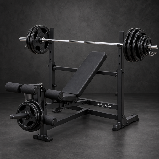 Универсальная скамья для жима (черная) Body-Solid GDIB46LB