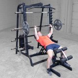 Body Solid GS348QP4 Многофункциональный тренажер Машина Смита со стеком 90кг