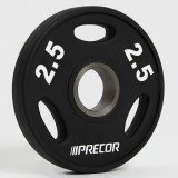 Набор дисков 51 мм. с 3-мя хватами от 2,5-25 кг в уретане PRECOR New