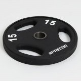 Набор дисков 51 мм. с 3-мя хватами от 2,5-25 кг в уретане PRECOR New