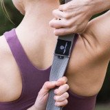 Ремень для йоги HUGGER MUGGER SD6 180 см, трехцветный