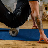 Массажный ролик TOGU Blackroll 30 см, мягкий, серый/белый