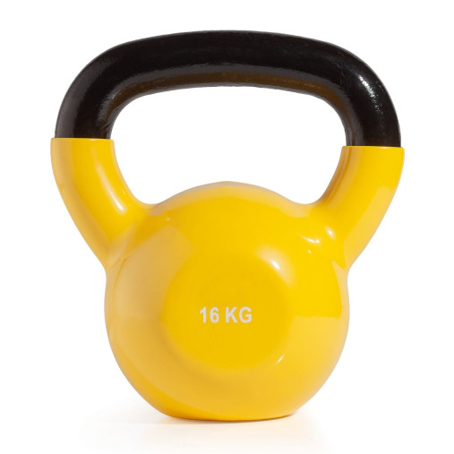 Гиря чугунная винил 16 кг (модель: К-4) VictoryFit VF-KV160 Гиря чугунная винил 16 кг (модель: К-4) VictoryFit VF-KV160