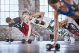 Гантели обрезиненные Reebok, 6 - 20 кг (пара) 