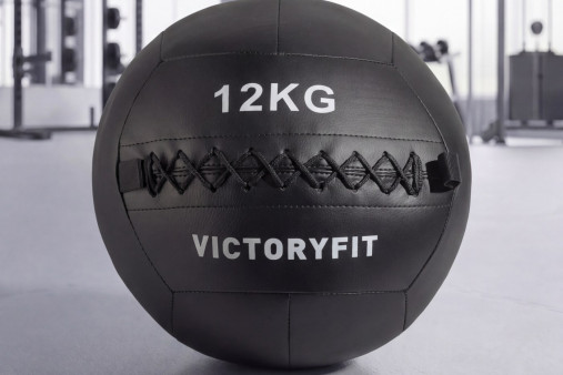 Мяч тренировочный (Wall Ball) 12 кг VictoryFit VF-WBA120