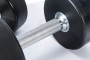 Гантели в уретане LIVEPRO Premium Urethane Dumbbells 4 кг, черный/синий (пара)